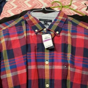 Tommy Hilfiger button up short sleeve